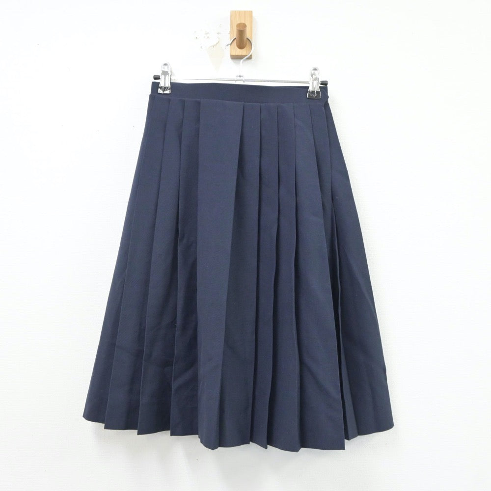 【中古】東京都 上板橋第三中学校 女子制服 2点（ニットベスト・スカート）sf018378