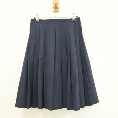 【中古】茨城県 大穂中学校 女子制服 3点（セーラー服・スカート）sf018394