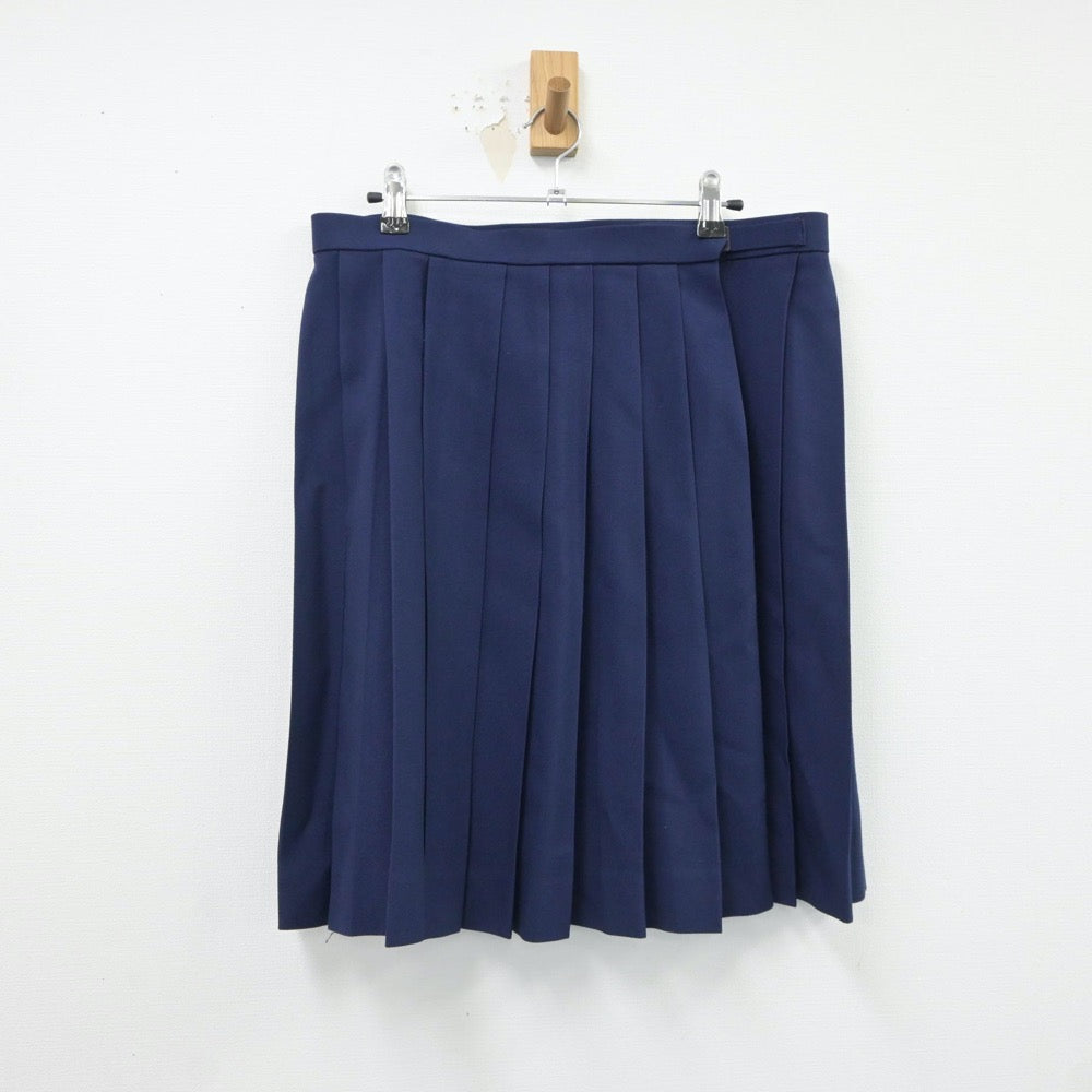 【中古】大阪府 河原城中学校 女子制服 3点（セーラー服・スカート）sf018415