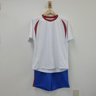 【中古】熊本県 文徳中学校・高等学校 女子制服 2点（体操服 上・体操服 下）sf018430