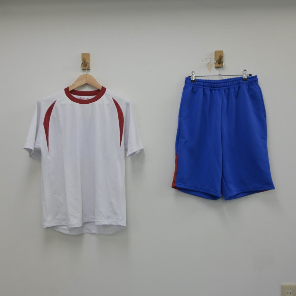 【中古】熊本県 文徳中学校・高等学校 女子制服 2点（体操服 上・体操服 下）sf018430