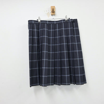 【中古】熊本県 文徳中学校・高等学校 女子制服 2点（ニット・スカート）sf018432