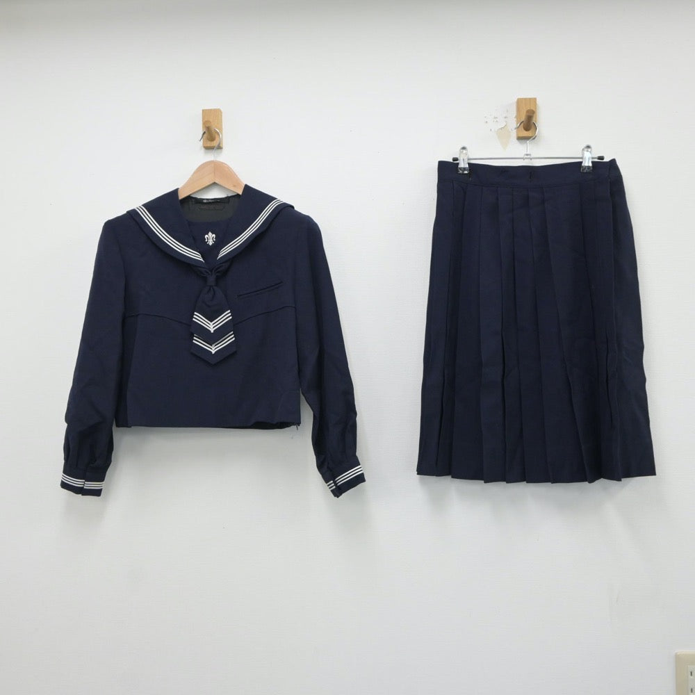 中古制服】宮城県 仙台白百合学園高等学校 女子制服 4点