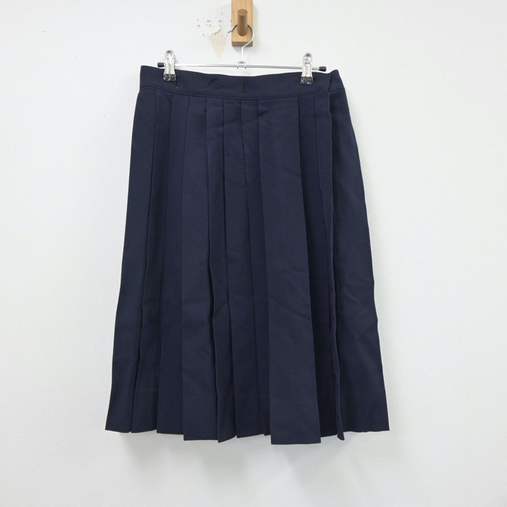 【中古】宮城県 仙台白百合学園高等学校 女子制服 4点（セーラー服・スカート）sf018435