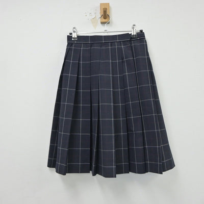 【中古】東京都 駒沢学園女子中学校・高等学校 女子制服 2点（ニット・スカート）sf018440