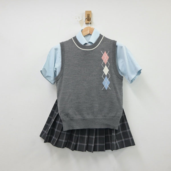Amazon.co.jp: 私立高校女子制服本物 セーラー服上下セット