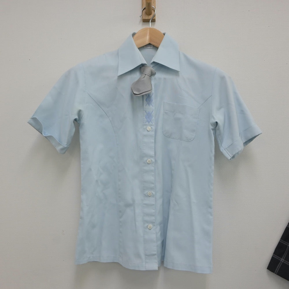 【中古】東京都 宝仙学園高等学校 女子制服 4点（シャツ・ニットベスト・スカート）sf018448