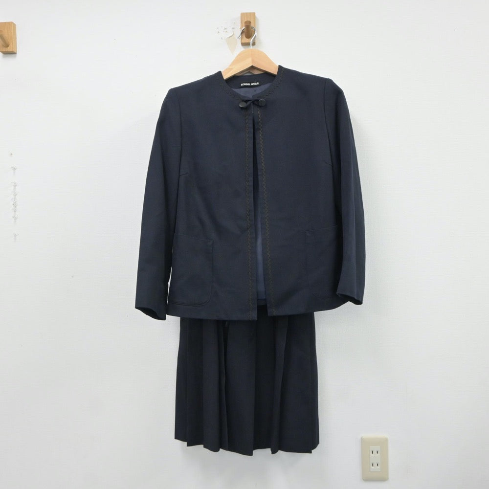 【中古】東京都 大泉学園中学校 女子制服 2点（ブレザー・ジャンパースカート）sf018451