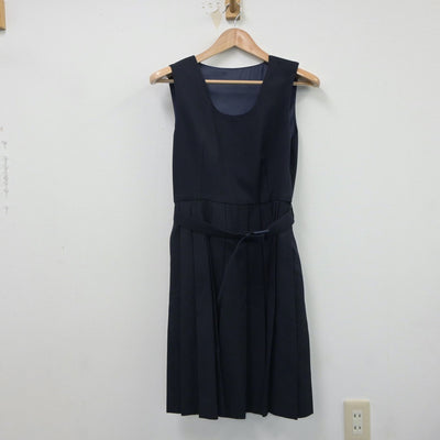 【中古】東京都 大泉学園中学校 女子制服 2点（ブレザー・ジャンパースカート）sf018451