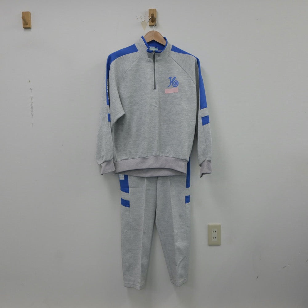 【中古】埼玉県 開智高等学校 女子制服 3点（ジャージ 上・ジャージ 下・体操服 下）sf018455