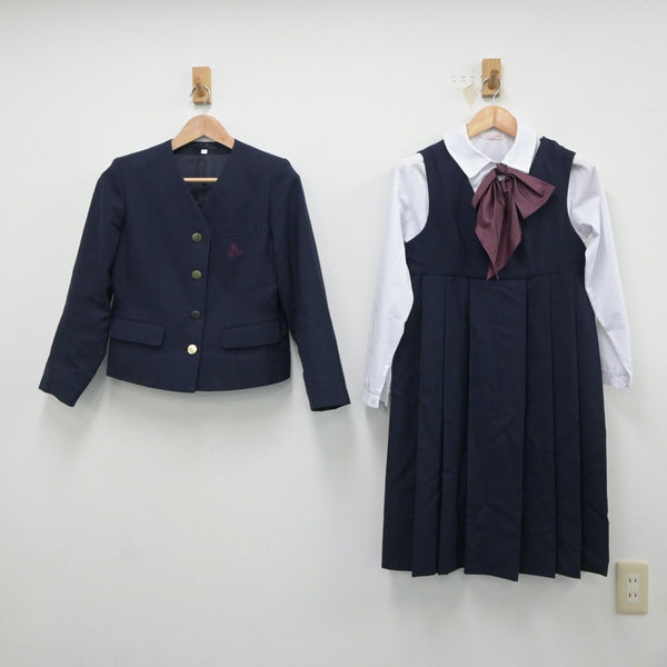 中古制服】兵庫県 雲雀丘学園高等学校 女子制服 5点（ブレザー・シャツ・ジャンパースカート）sf018462【リサイクル学生服】 |  中古制服通販パレイド