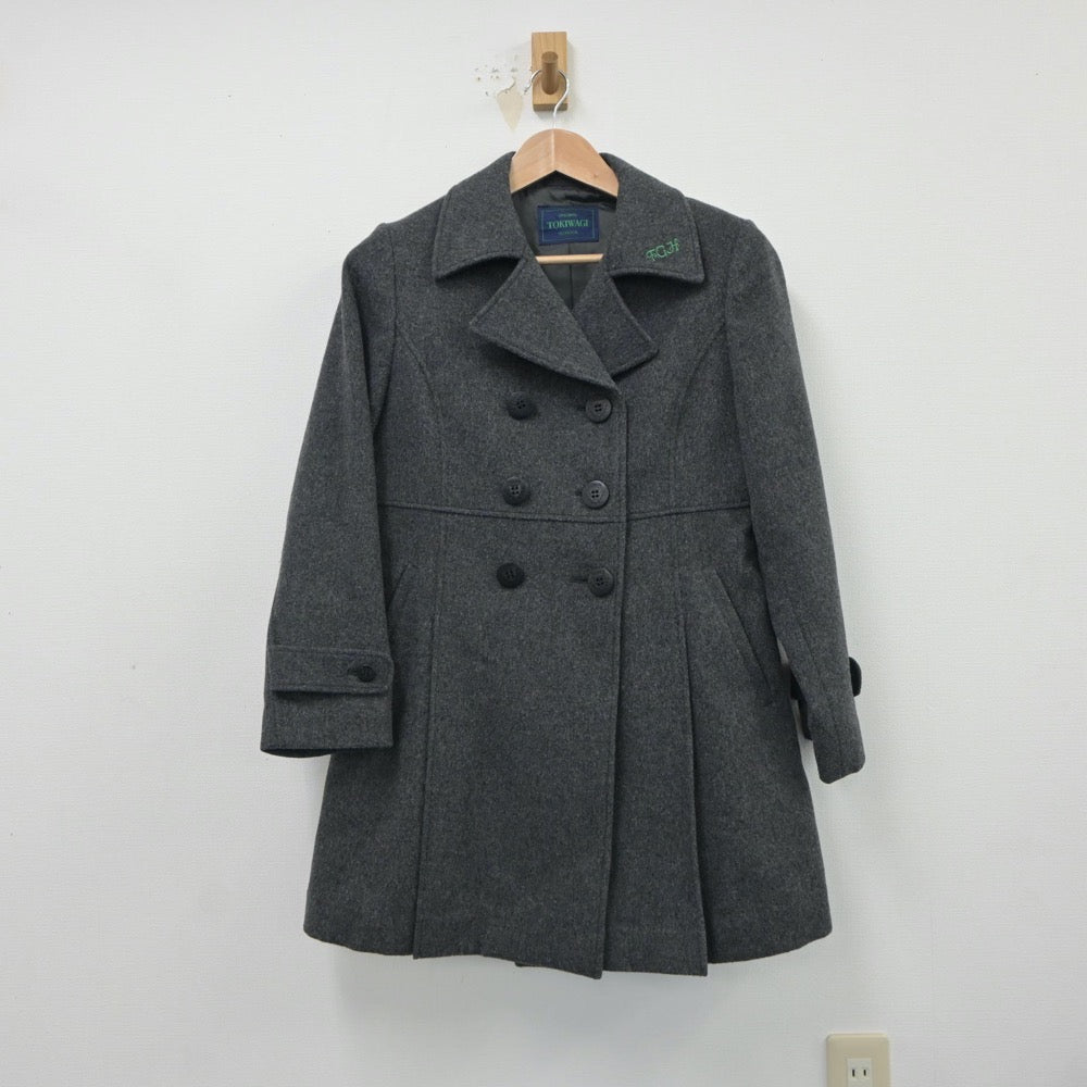 【中古】宮城県 常盤木学園高等学校 女子制服 1点（コート）sf018466