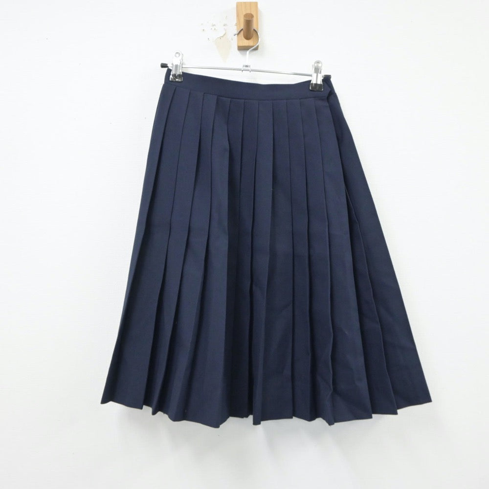 【中古】兵庫県 荒井中学校 女子制服 3点（セーラー服・スカート）sf018470