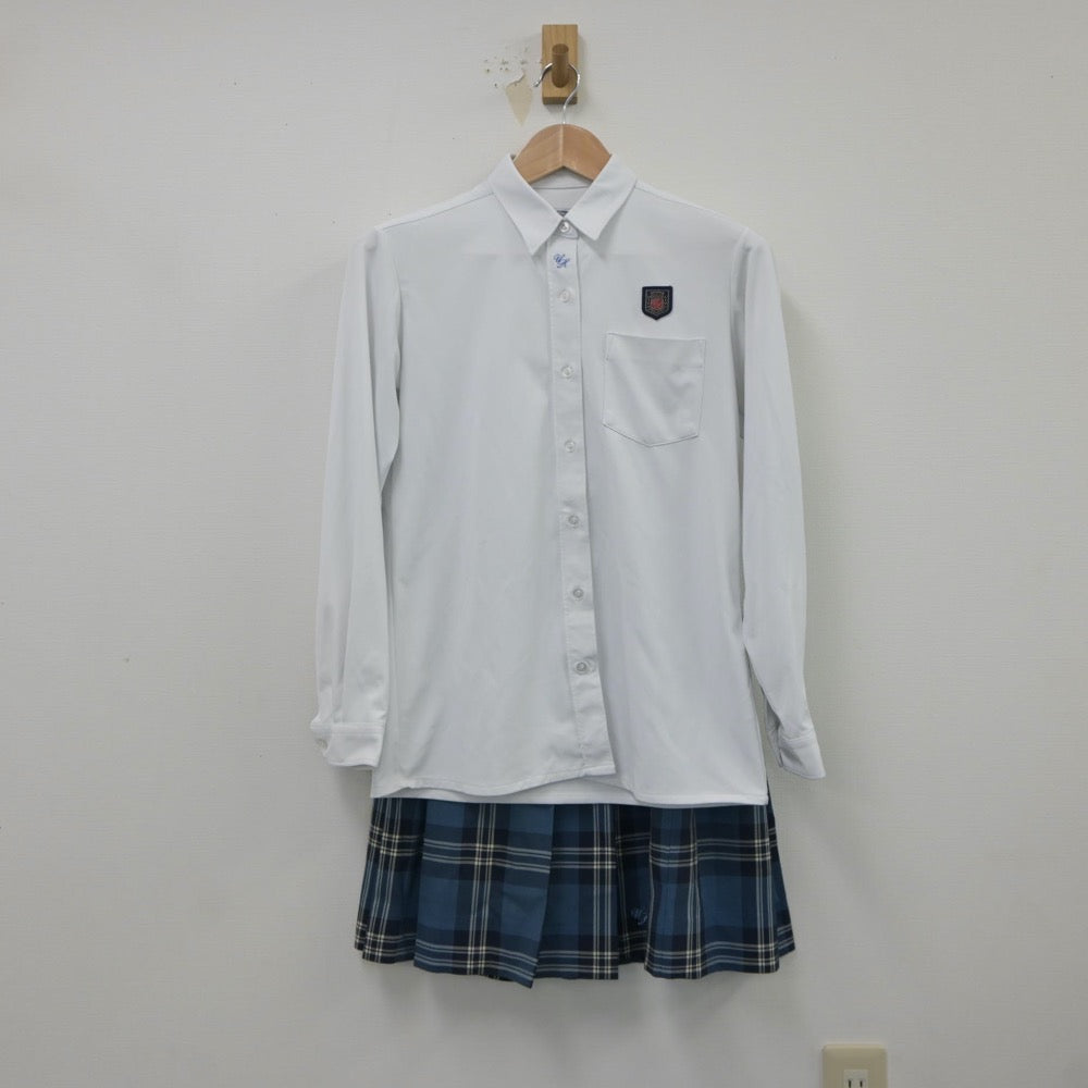 【中古】沖縄県 浦添高等学校 女子制服 3点（ブレザー・シャツ・スカート）sf018473