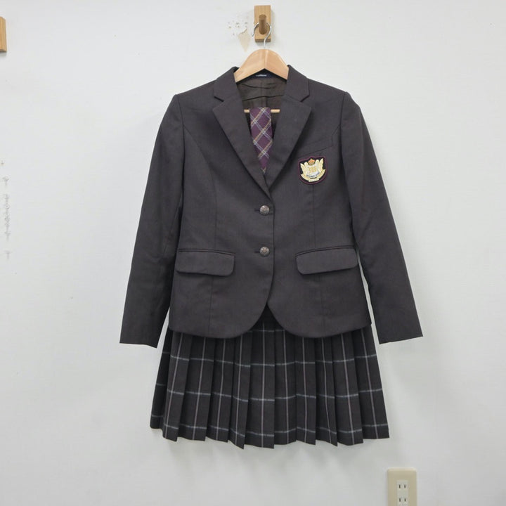 激安 超特価商店街 中古制服】秋田県 3点(ブレザー 女子制服 秋田令和高等学校 学生服