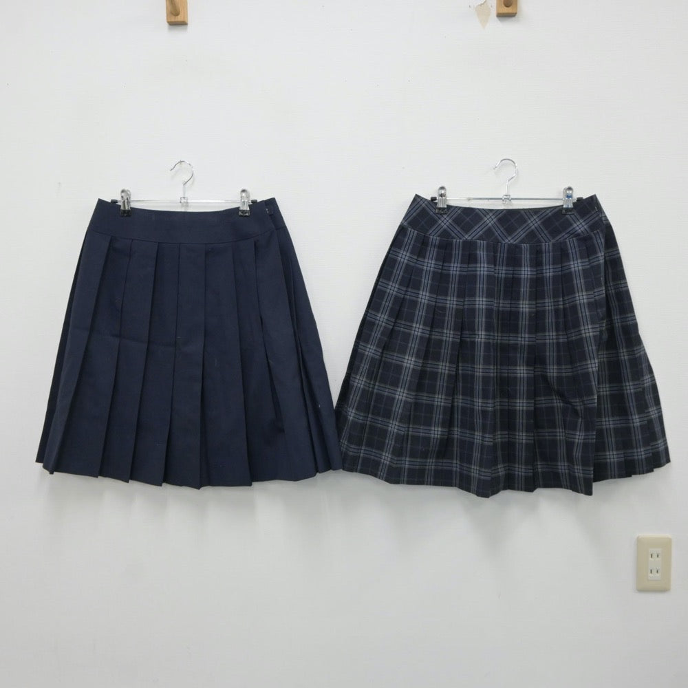 【中古】東京都 板橋有徳高等学校 女子制服 2点（スカート）sf018493