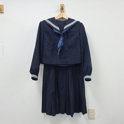 【中古】東京都 上板橋第三中学校 女子制服 3点（セーラー服・ジャンパースカート）sf018494