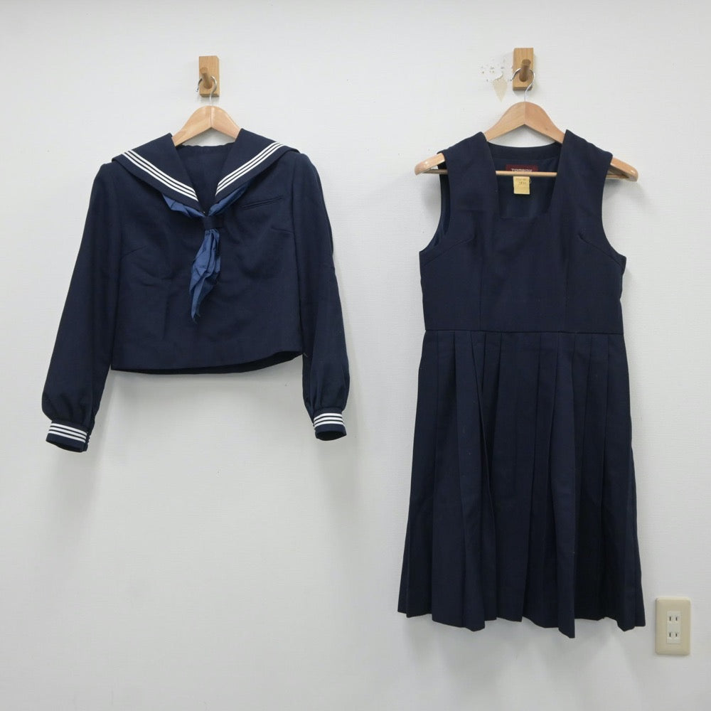 中古制服】東京都 上板橋第三中学校 女子制服 3点（セーラー服・ジャンパースカート）sf018494【リサイクル学生服】 | 中古制服通販パレイド