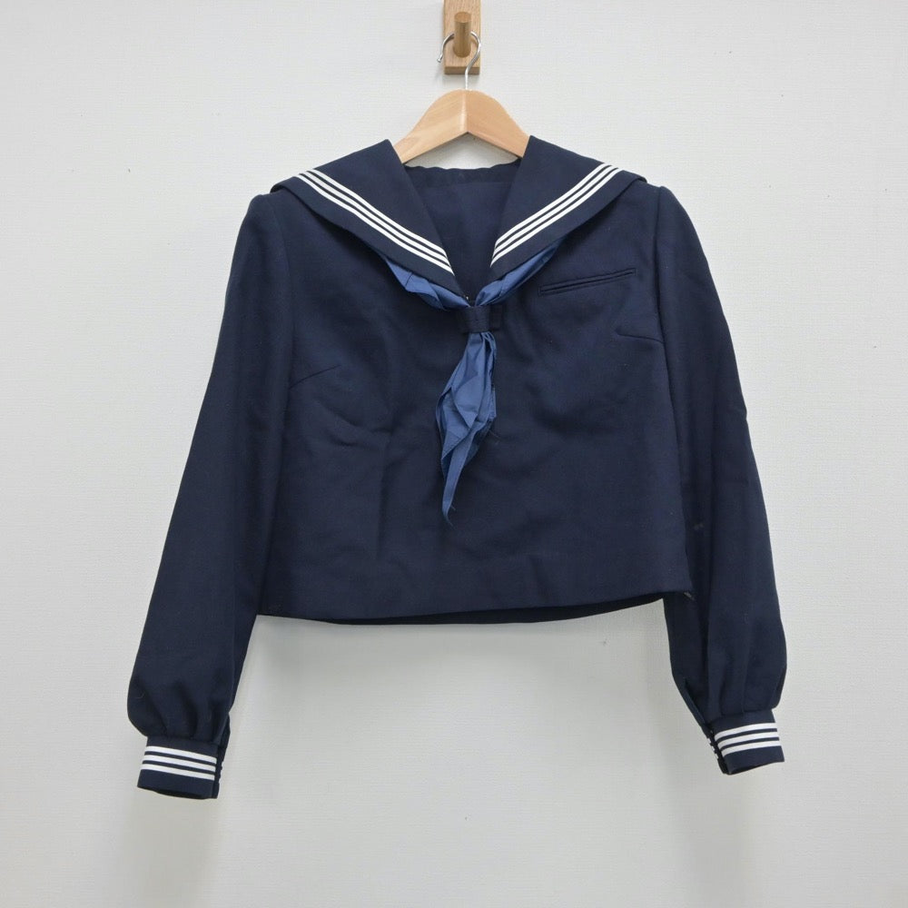 【中古】東京都 上板橋第三中学校 女子制服 3点（セーラー服・ジャンパースカート）sf018494