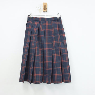 【中古】大阪府 大阪桐蔭中学校 女子制服 3点（シャツ・ベスト・スカート）sf018501