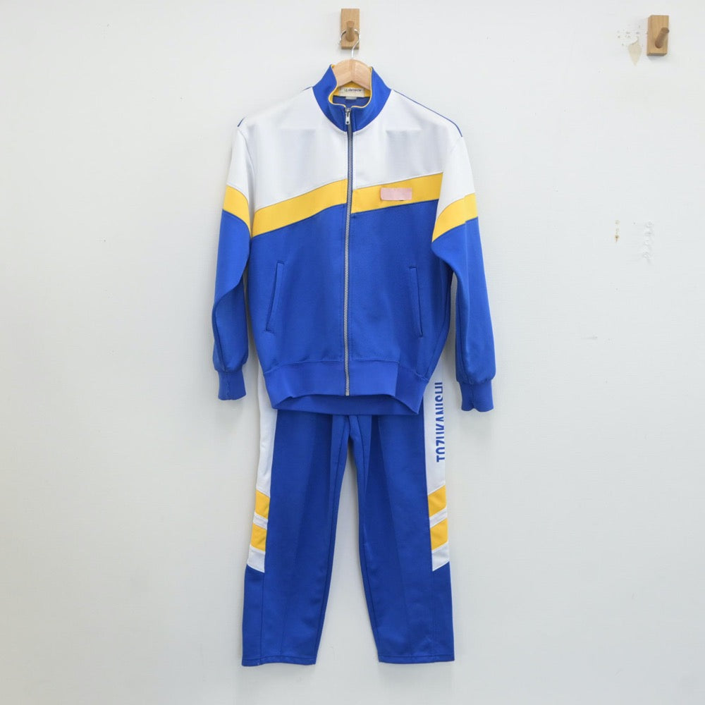 【中古】埼玉県 戸塚西中学校 女子制服 2点（ジャージ 上・ジャージ 下）sf018506