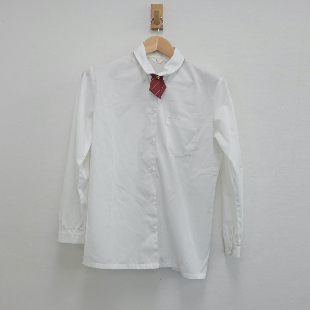 【中古】埼玉県 戸塚西中学校 女子制服 4点（ブレザー・シャツ・スカート）sf018509