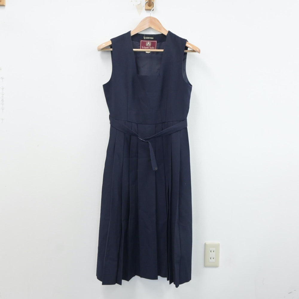 【中古】東京都 上板橋第三中学校 女子制服 3点（セーラー服・ジャンパースカート）sf018512