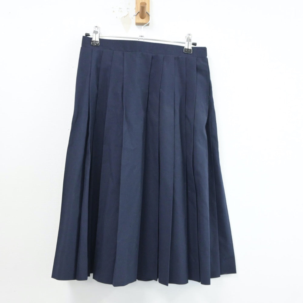 【中古】東京都 上板橋第三中学校 女子制服 2点（ニットベスト・スカート）sf018513