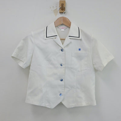 【中古】福岡県 門司大翔館高等学校 女子制服 2点（シャツ）sf018522