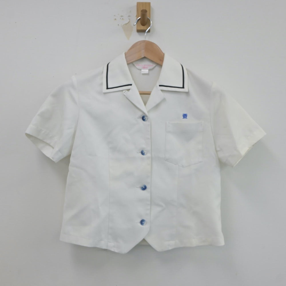 【中古】福岡県 門司大翔館高等学校 女子制服 2点（シャツ）sf018523