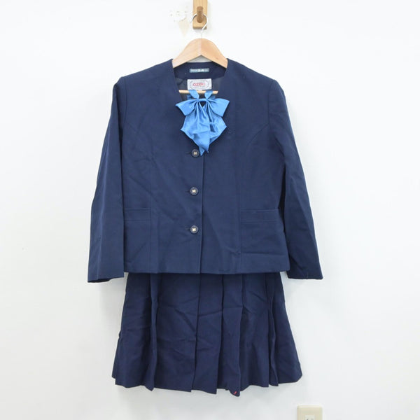 A314/S1013(中古)愛知県 江南高校 女子制服7点 /12/165/W70/校章