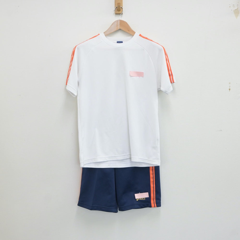 【中古】香川県 英明高等学校 女子制服 2点（体操服 上・体操服 下）sf018535