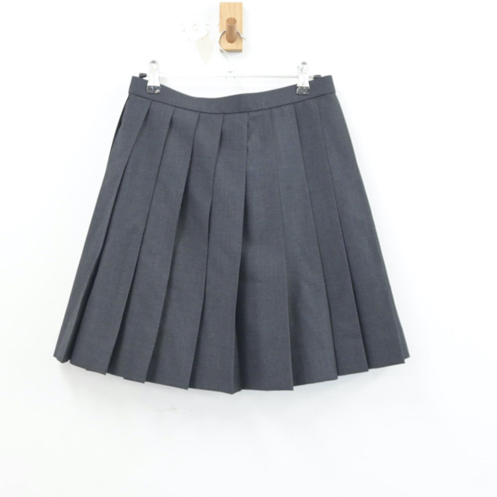 【中古】香川県 英明高等学校 女子制服 6点（シャツ・シャツ・ニットベスト・スカート）sf018538