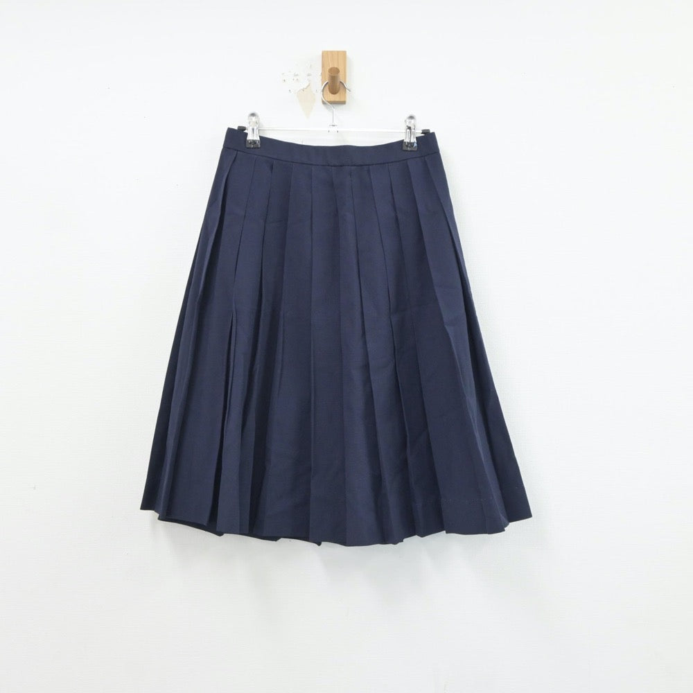 【中古】静岡県 浅羽南中学校 女子制服 3点（セーラー服・スカート）sf018540