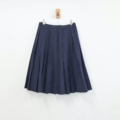 【中古】静岡県 浅羽南中学校 女子制服 3点（セーラー服・スカート）sf018540