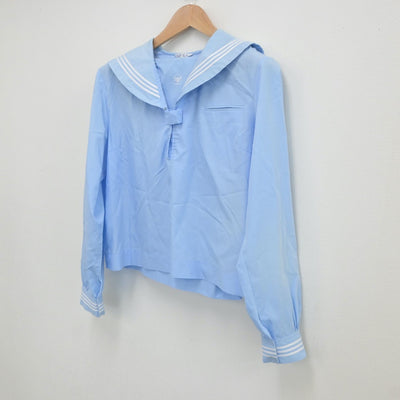 【中古】岩手県 見前中学校 女子制服 3点（セーラー服）sf018551