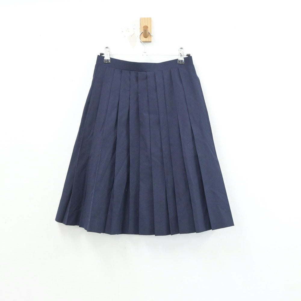 【中古】岩手県 見前中学校 女子制服 3点（セーラー服・スカート）sf018552