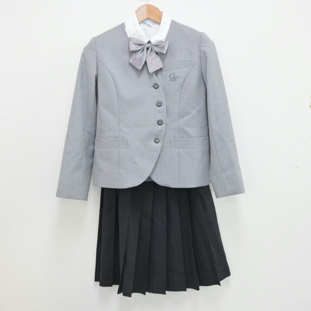 【中古】大阪府 大谷高等学校 女子制服 4点（ブレザー・シャツ・スカート）sf018562