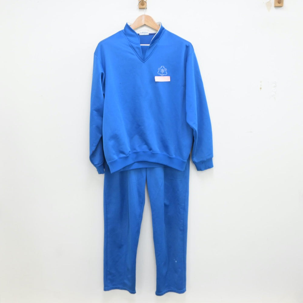 【中古】岩手県 見前中学校 女子制服 2点（ジャージ 上・ジャージ 下）sf018567