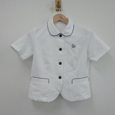 【中古】大阪府 大谷高等学校 女子制服 2点（シャツ・ニット）sf018580