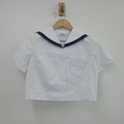 【中古】大分県 臼杵高等学校 女子制服 3点（セーラー服・セーラー服）sf018583