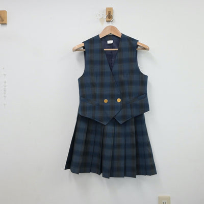 【中古】埼玉県 入間向陽高等学校 女子制服 4点（ブレザー・ベスト・スカート）sf018584