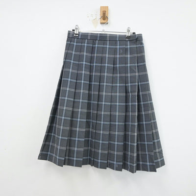 【中古】埼玉県 岩槻高等学校 女子制服 3点（シャツ・ニットベスト・スカート）sf018592