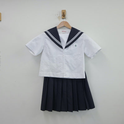 【中古】愛知県 桜台高等学校 女子制服 3点（セーラー服・スカート）sf018598