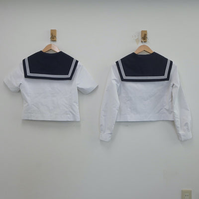 【中古】愛知県 桜台高等学校 女子制服 2点（セーラー服）sf018599