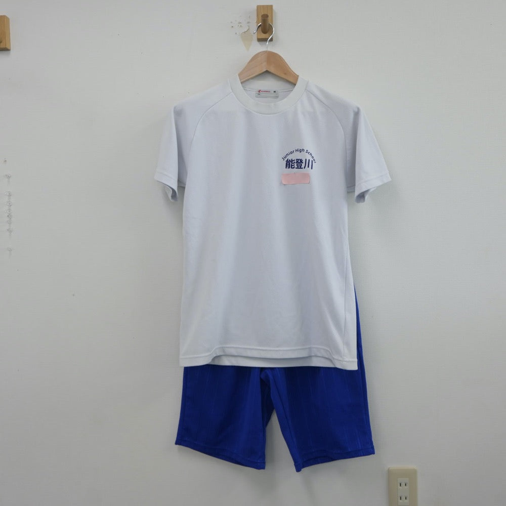 【中古】滋賀県 能登川中学校 女子制服 3点（ジャージ 上・体操服 上・体操服 下）sf018602