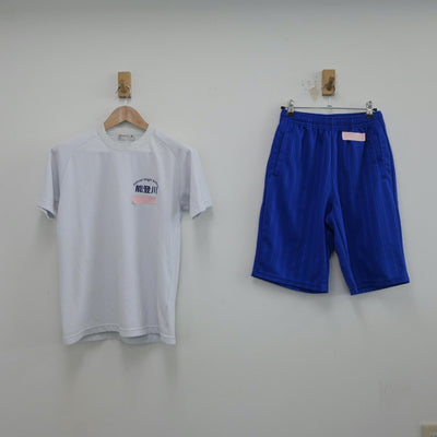 【中古】滋賀県 能登川中学校 女子制服 3点（ジャージ 上・体操服 上・体操服 下）sf018602