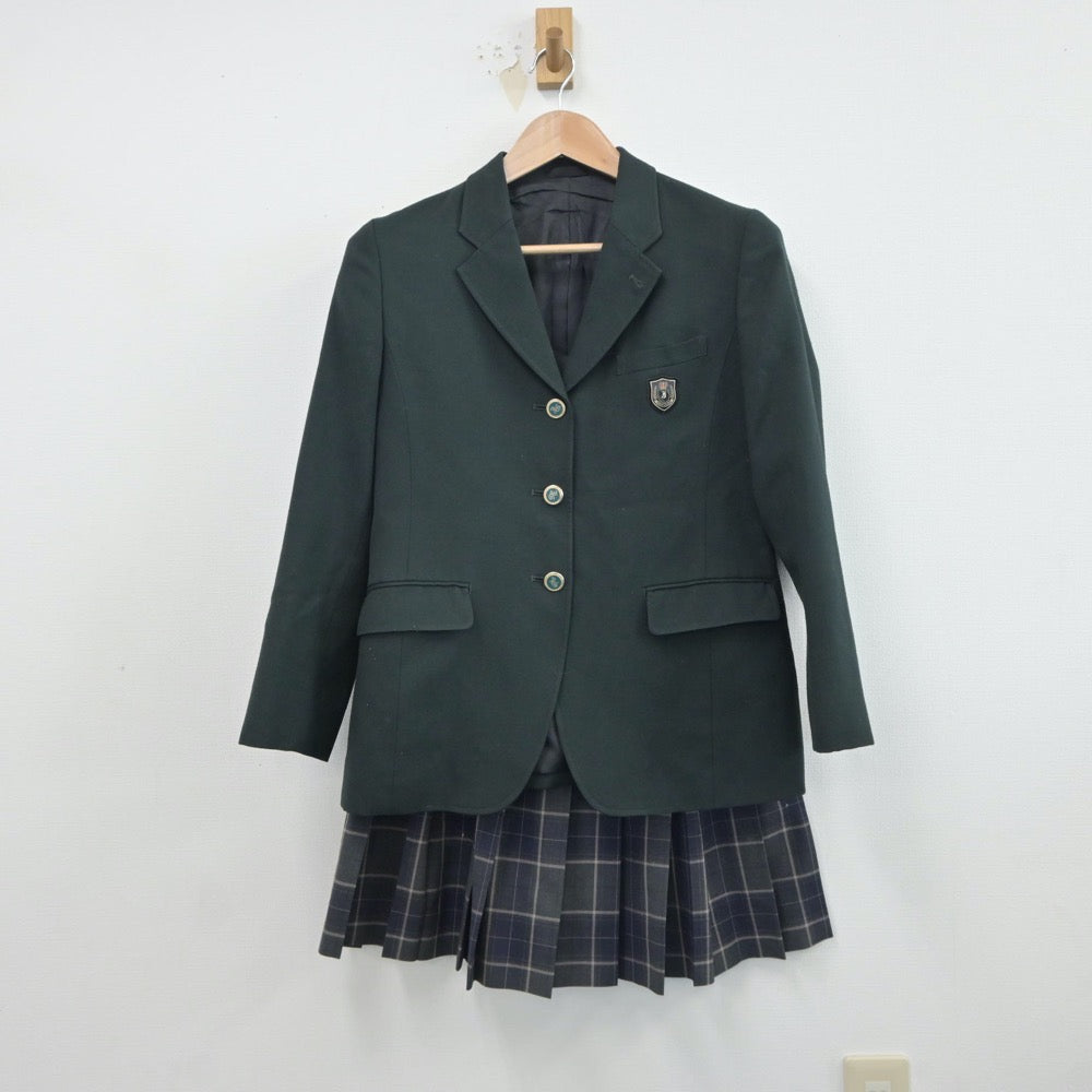 【中古】大阪府 常翔学園中学校・高等学校 女子制服 3点（ブレザー・スカート）sf018604