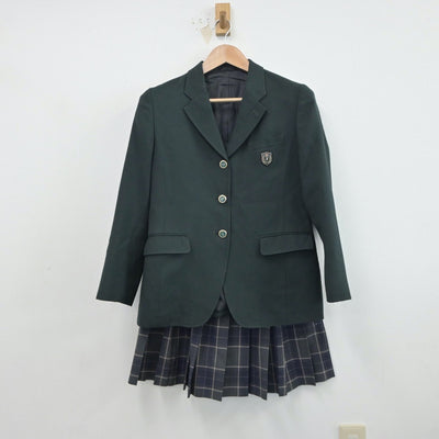 【中古】大阪府 常翔学園中学校・高等学校 女子制服 3点（ブレザー・スカート）sf018604