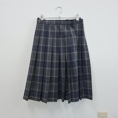 【中古】大阪府 常翔学園中学校・高等学校 女子制服 2点（スカート）sf018605